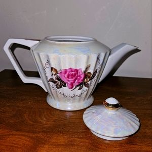 Trimont Japan floral teapot vintage